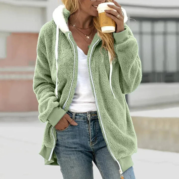 Alice | Sherpa Zip Hoodie