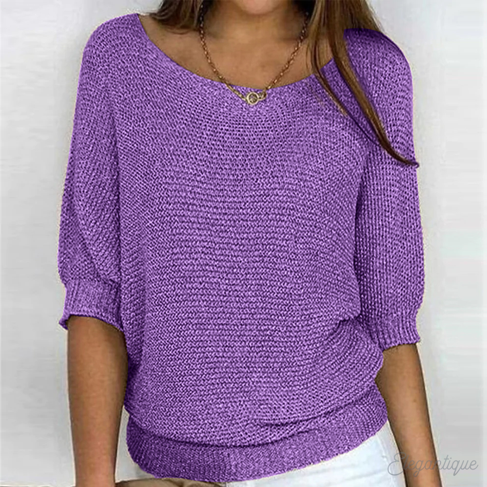 Women’s Everyday Loose Knit Pullover