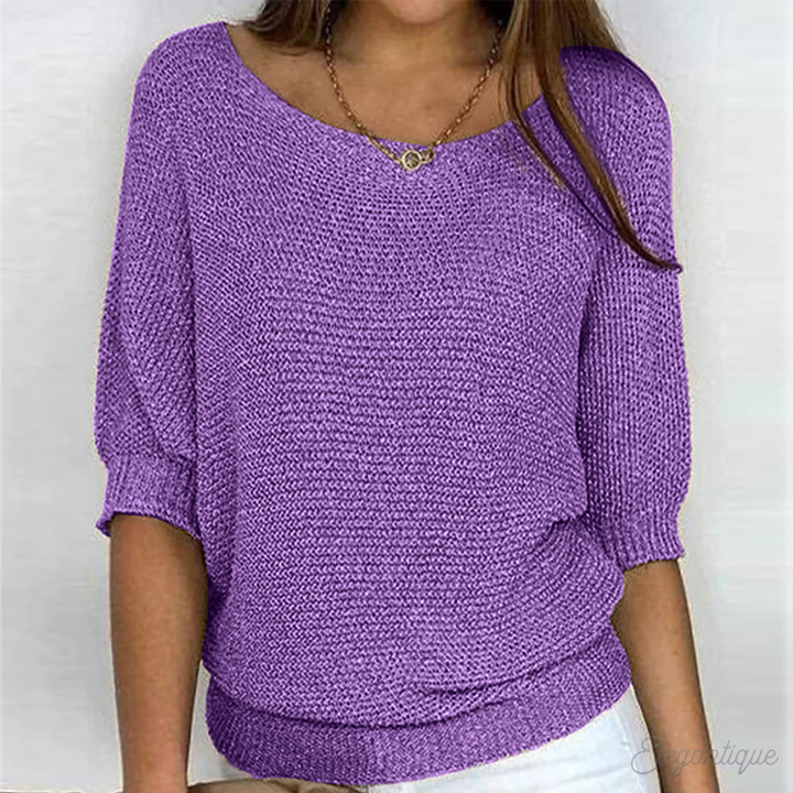 Women’s Everyday Loose Knit Pullover