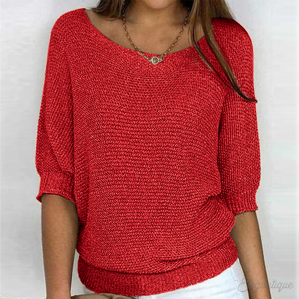 Women’s Everyday Loose Knit Pullover