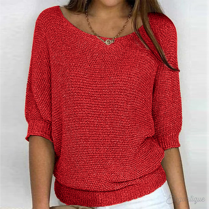 Women’s Everyday Loose Knit Pullover