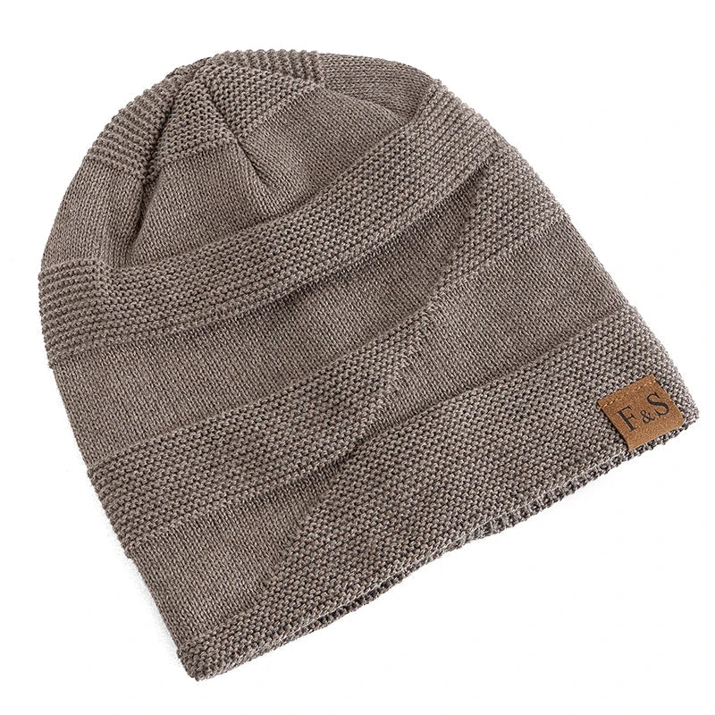 Warm Winter Beanie with Fleece Lining - Luna